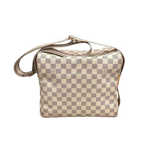 Louis Vuitton Naviglio Damier Azur White Messenger Bag Shoulder Bag - Picture 1 of 5
